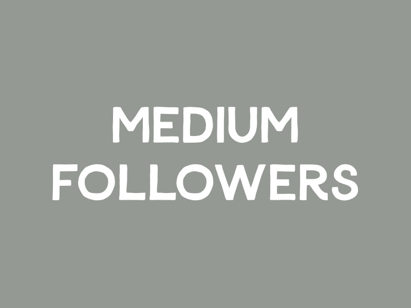 Three ways to get followers on Medium